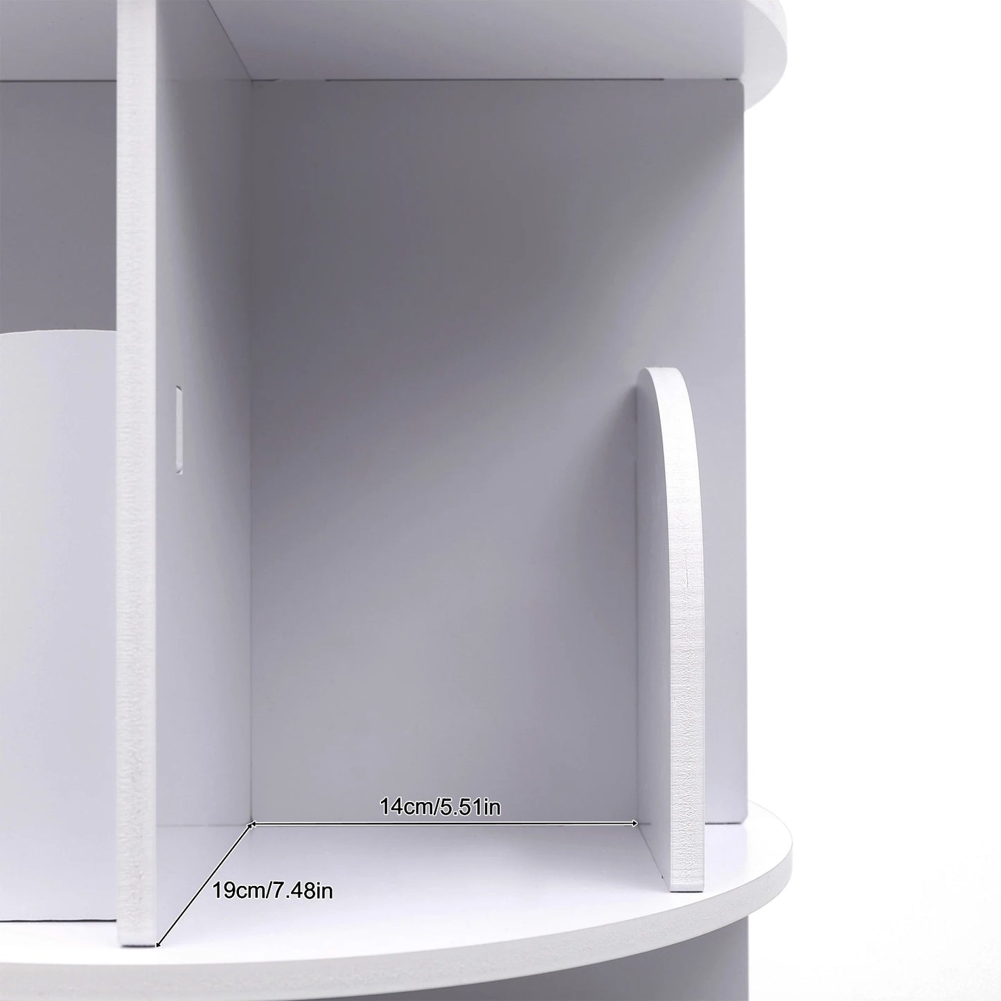 360 Degree Rotating Bookshelf