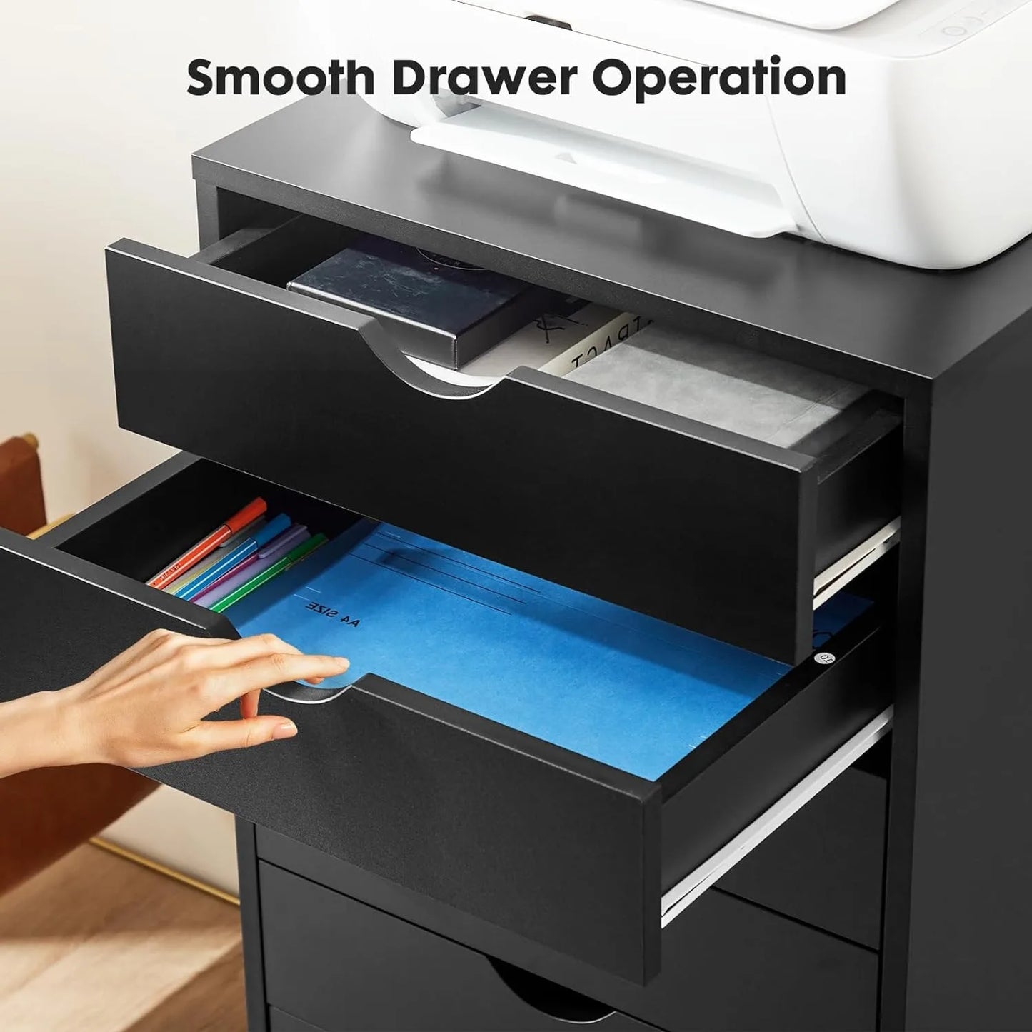 7 Drawer Chest Rolling Filing Cabinet