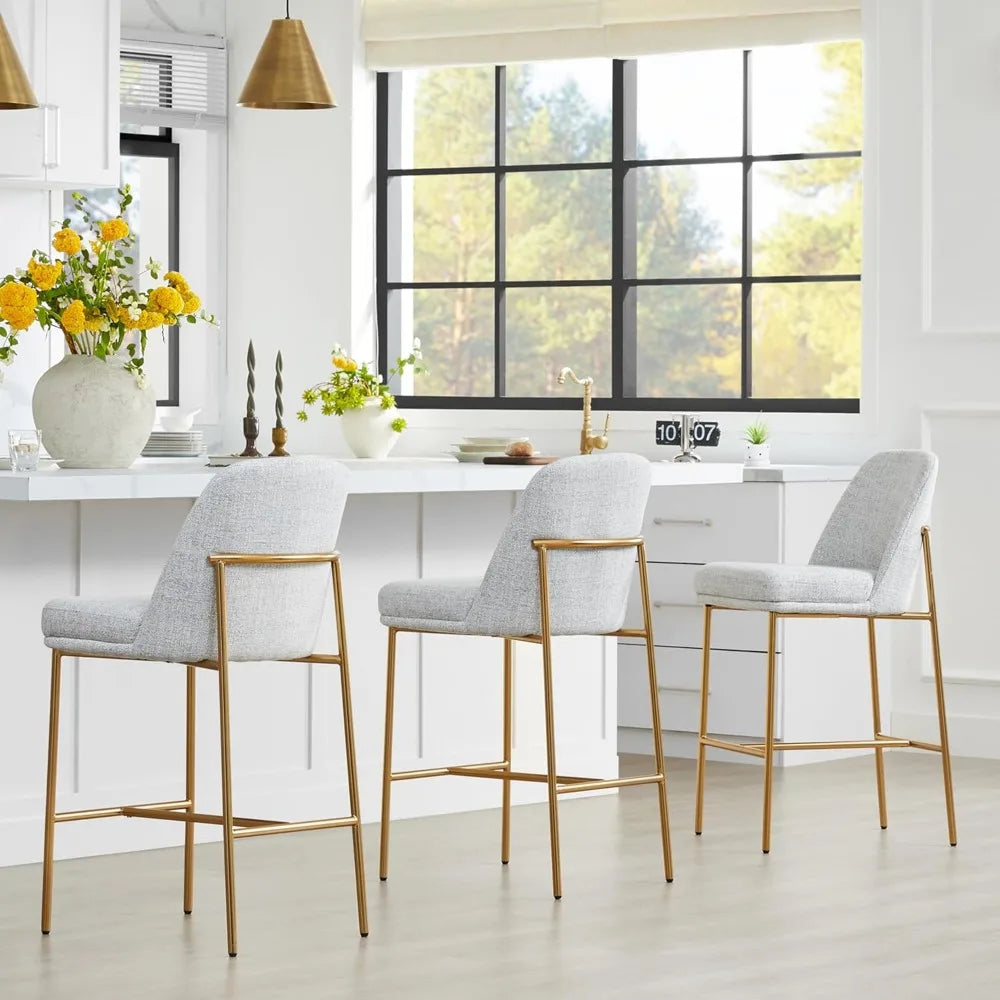 Modern Counter Height Bar Stools Set of 2