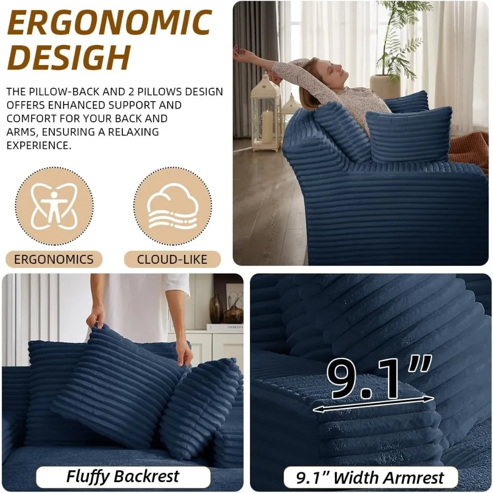 Oversized Chaise Lounge Chair