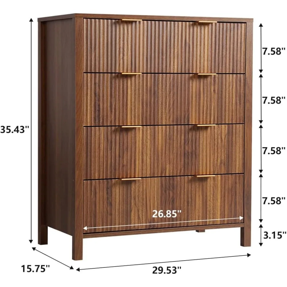 Fluted Farmhouse Dresser