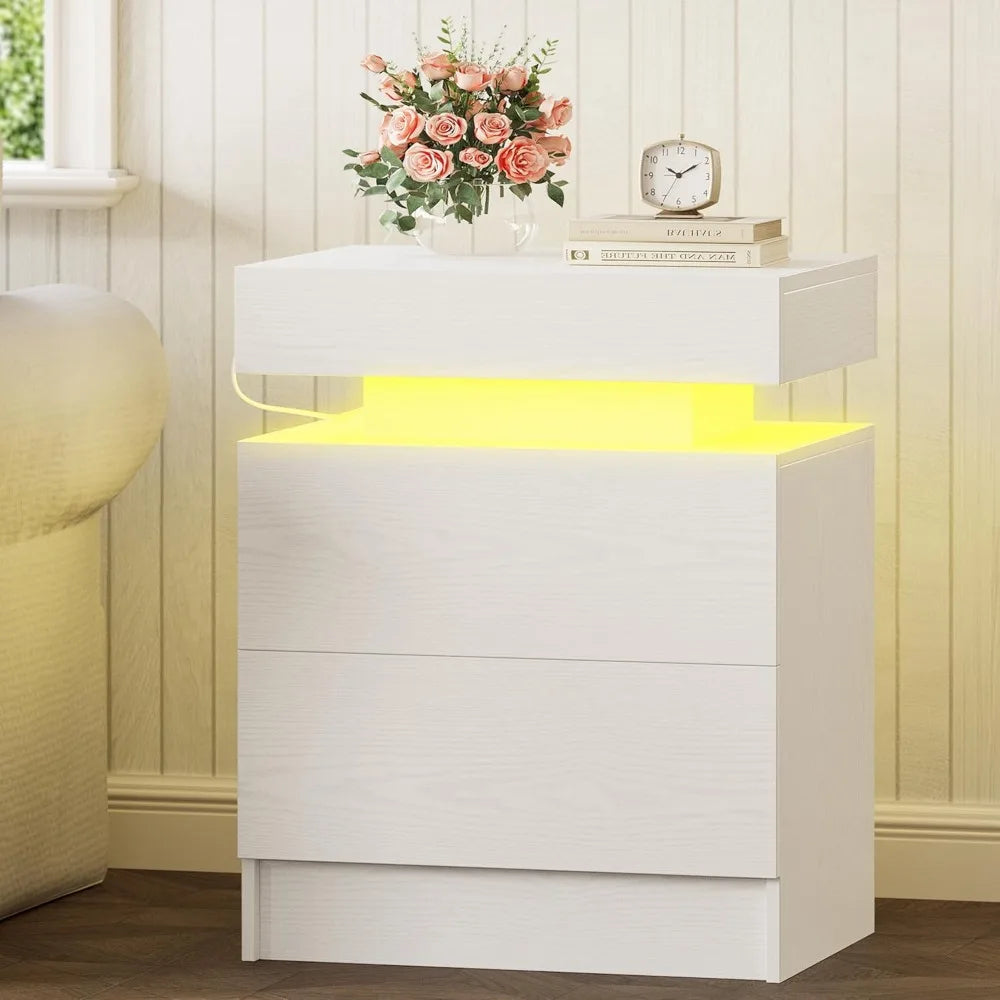 Modern Night Stand Set of 2