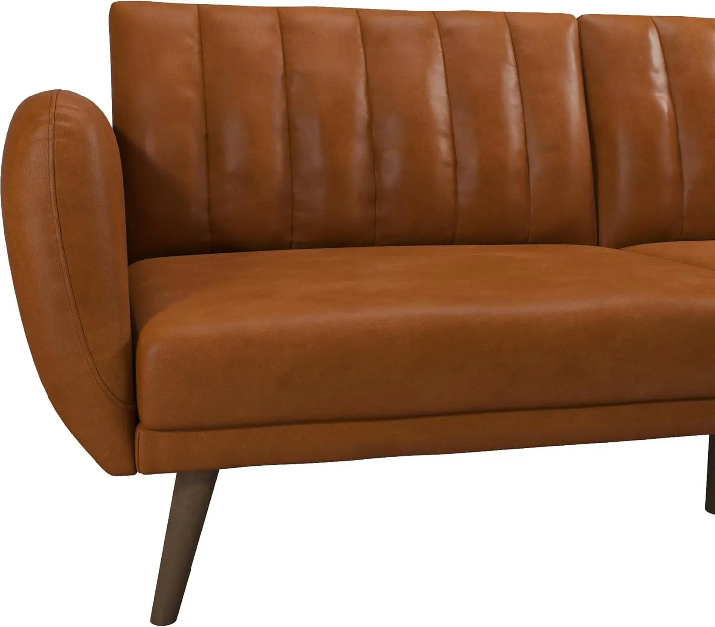 Faux Leather Sofa Bed
