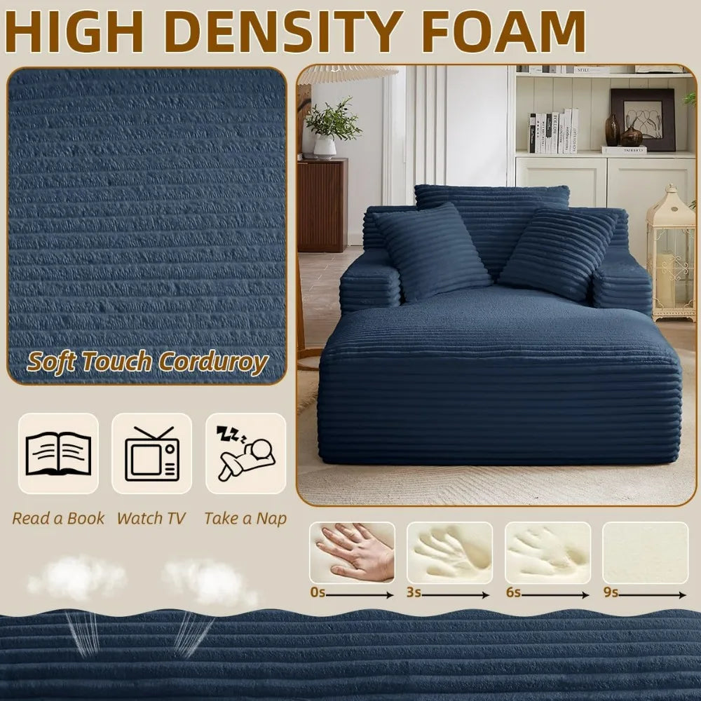 Oversized Chaise Lounge Chair