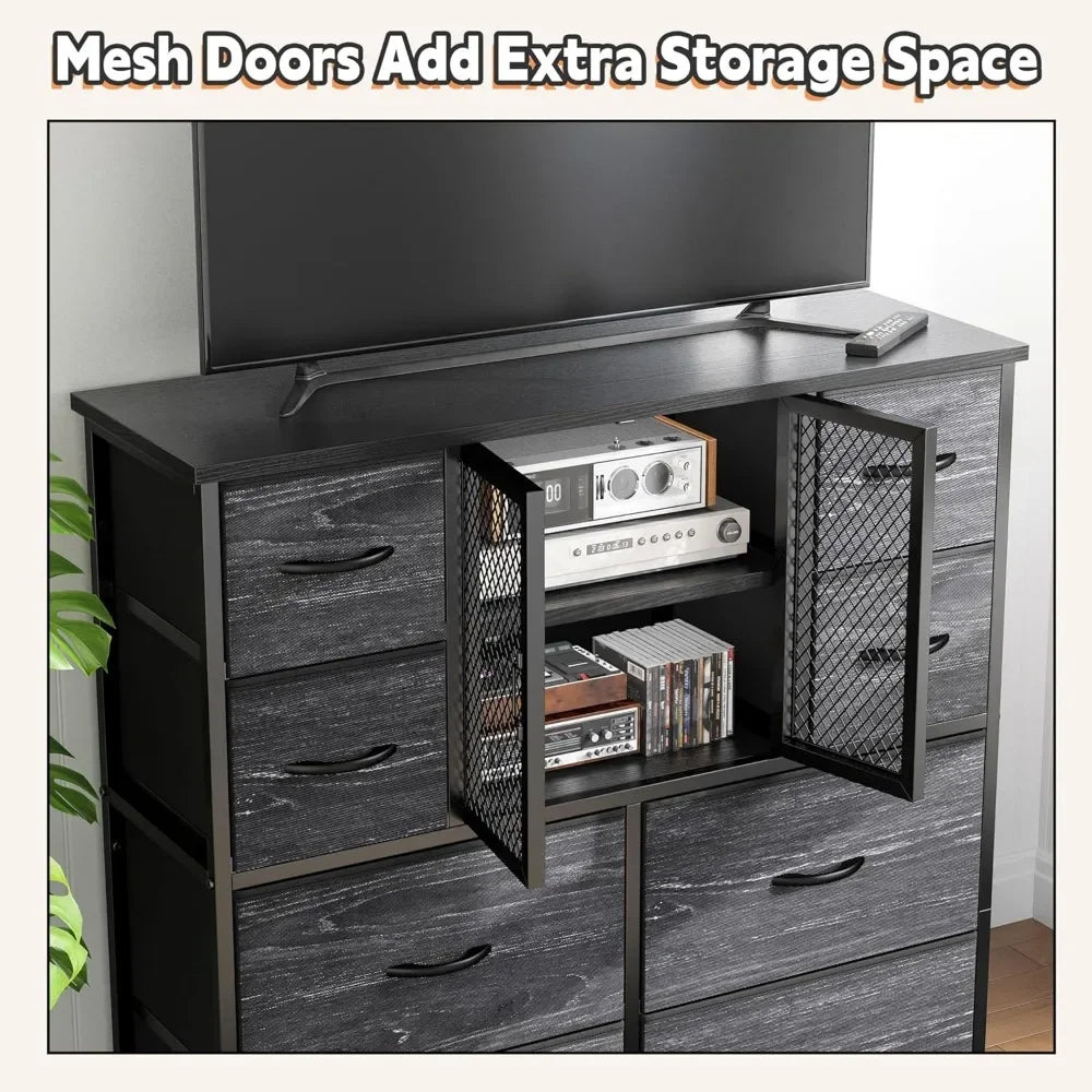 10 Dresser Chest with Mesh Door