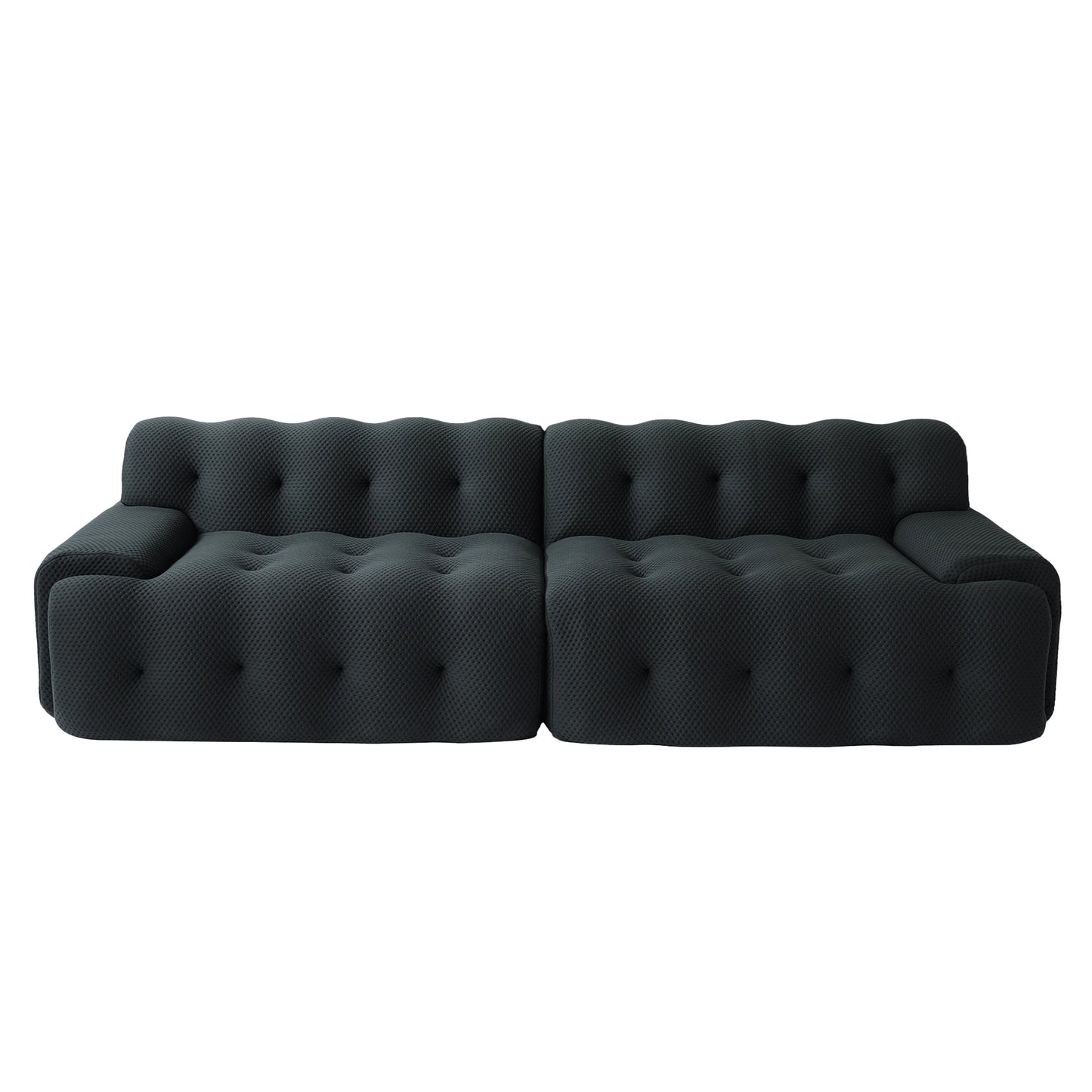 102" Bubble Sectional Sofa