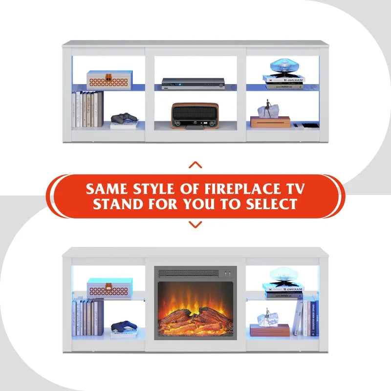 58" Modern LED TV Stand