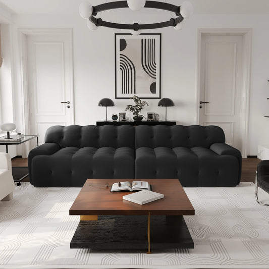 102" Bubble Sectional Sofa
