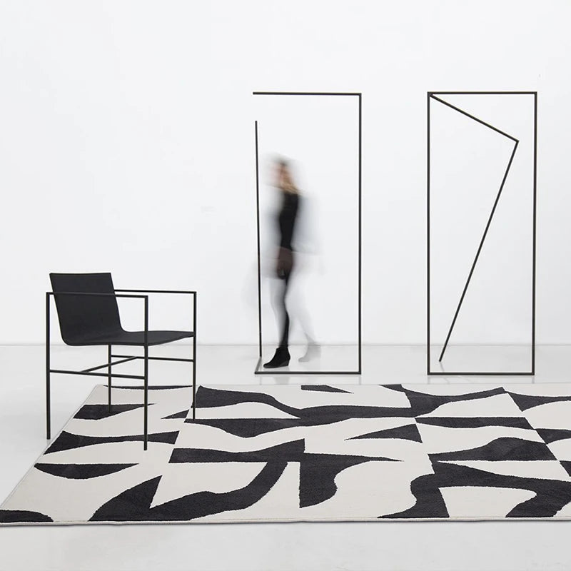 Modern Luxury Black & White Rugs