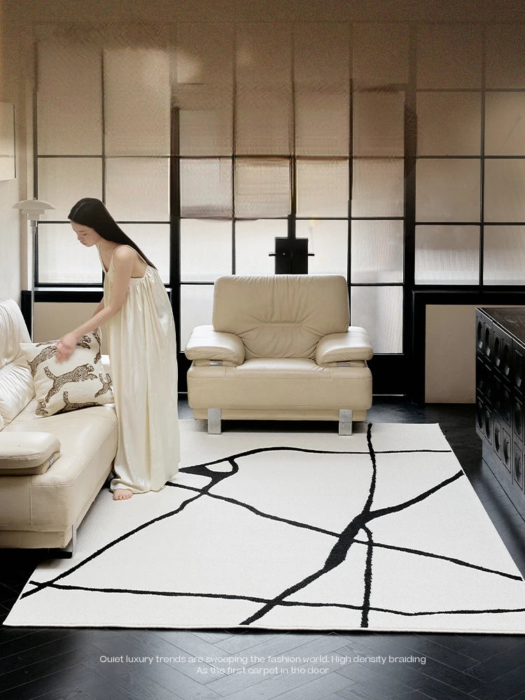 Modern Luxury Black & White Rugs