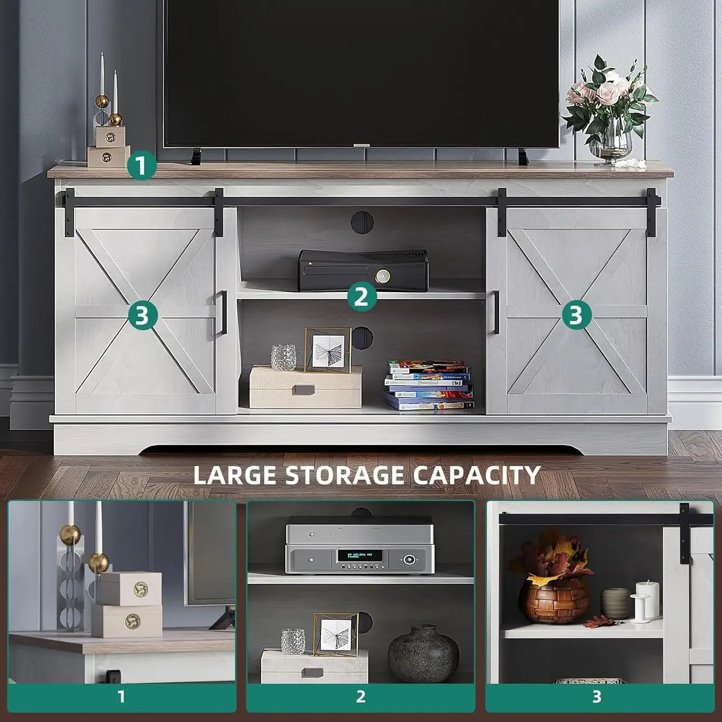 Farmhouse Entertainment Center