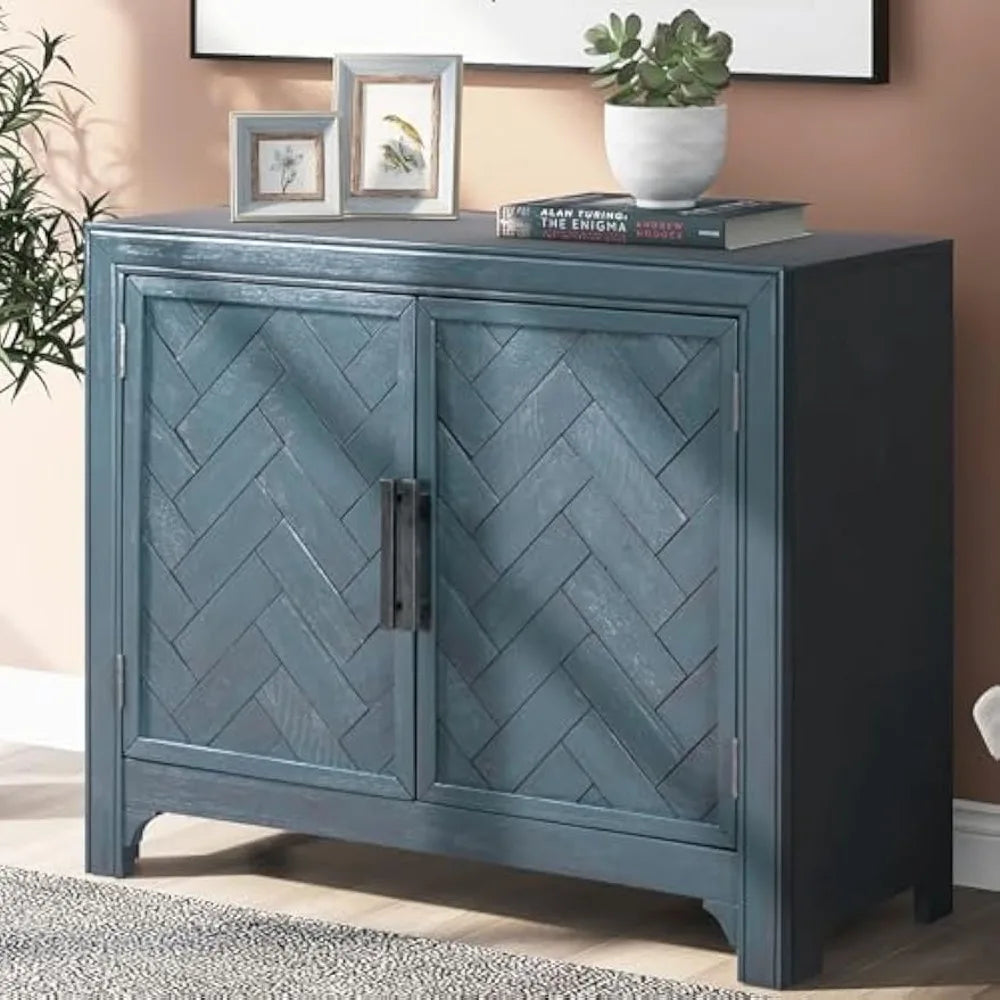 40" Herringbone Sideboard
