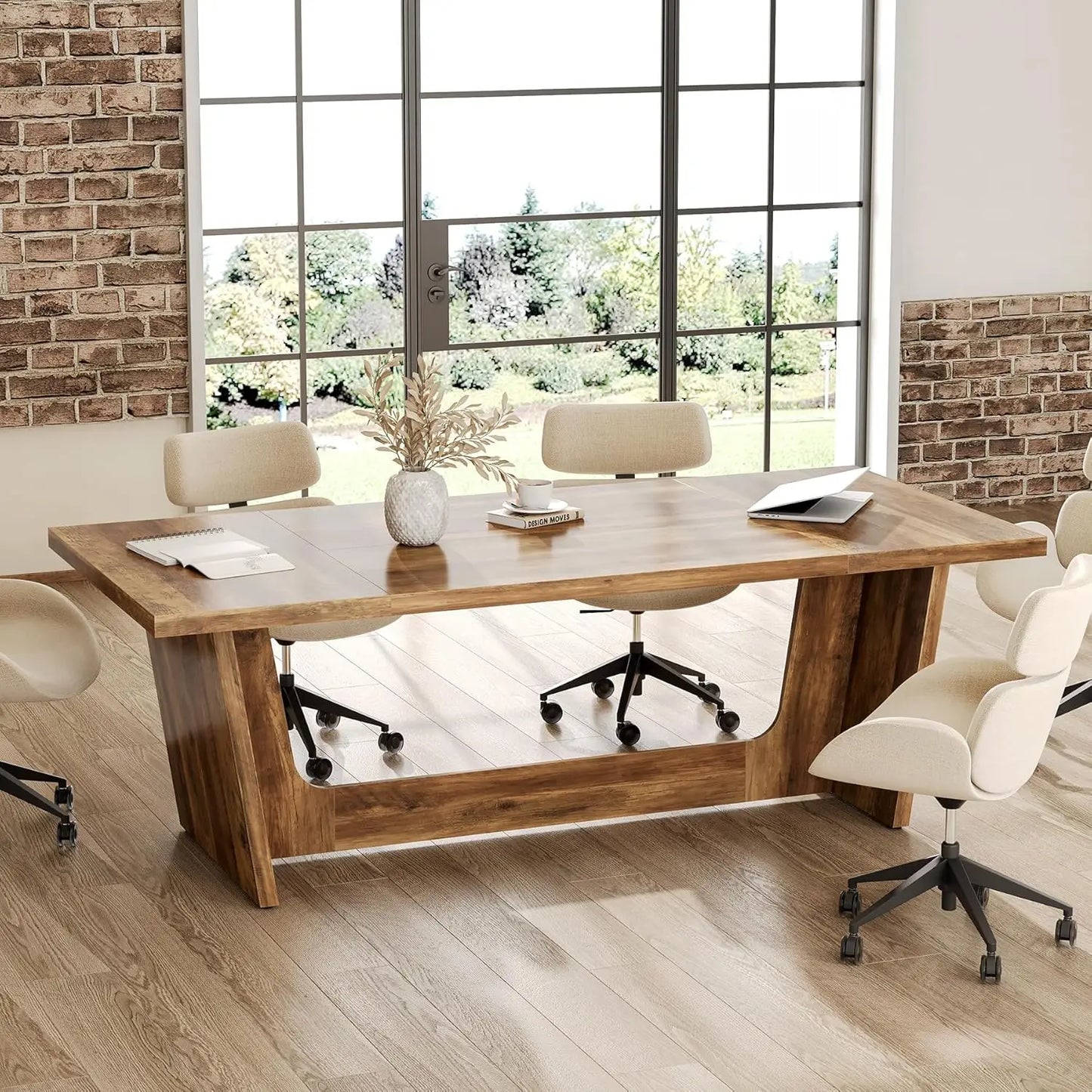 71" Modern Executive Desk