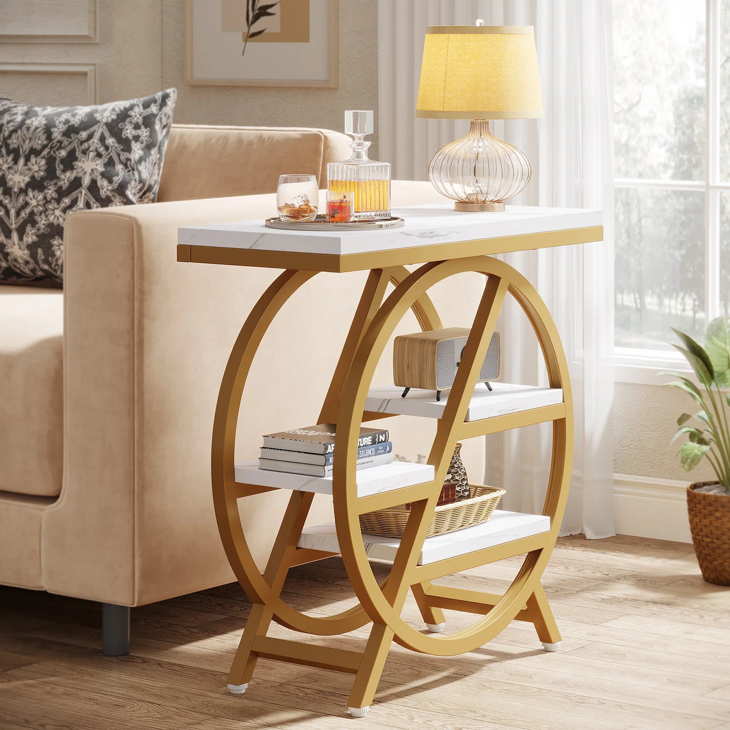 4-Tier End Table