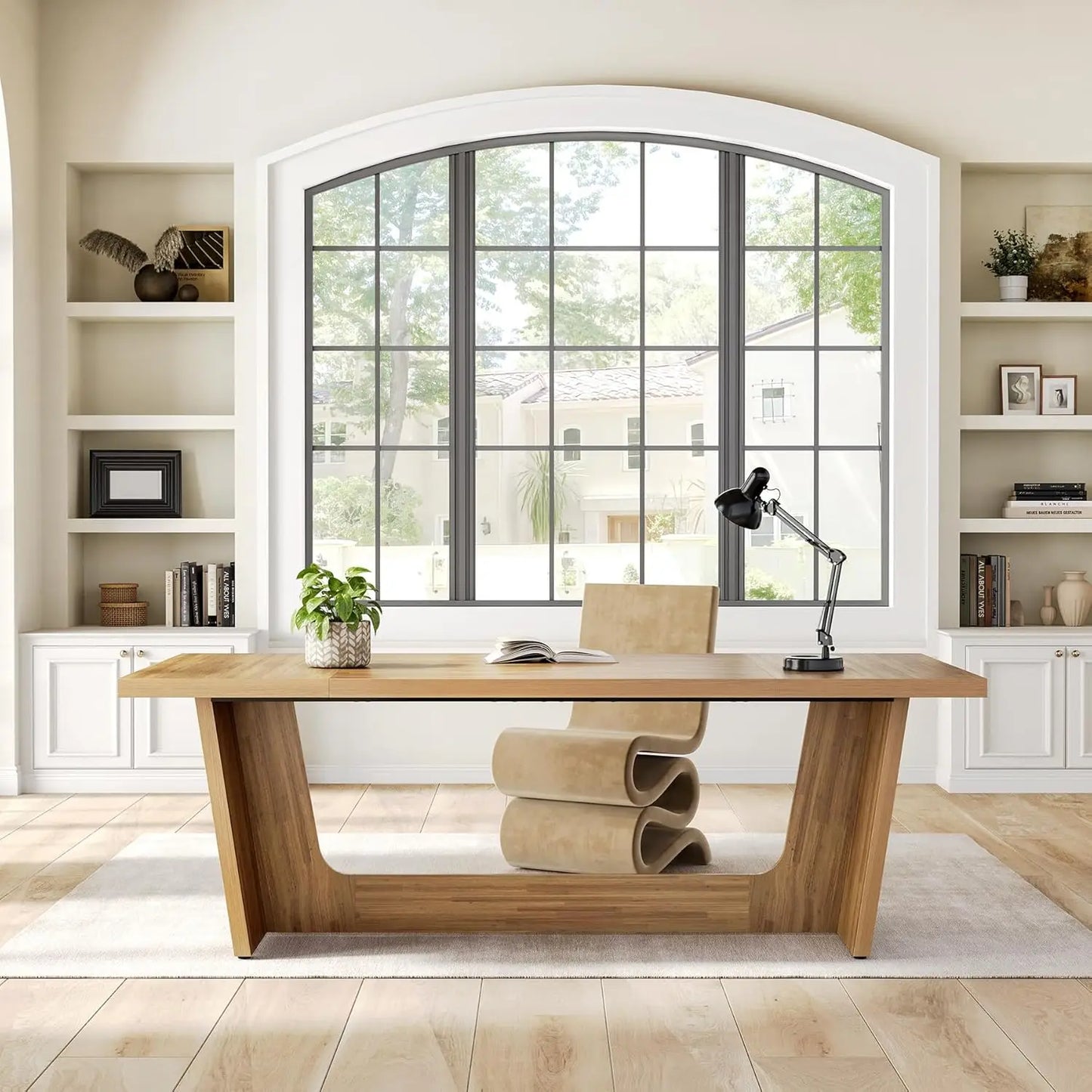 71" Modern Executive Desk