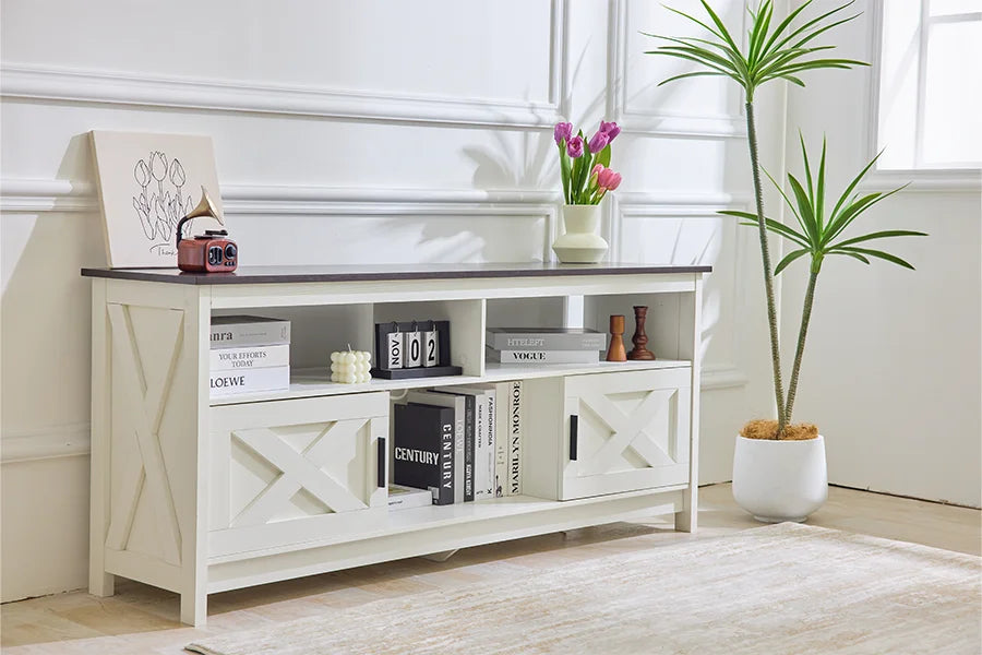 59" Farmhouse TV Stand