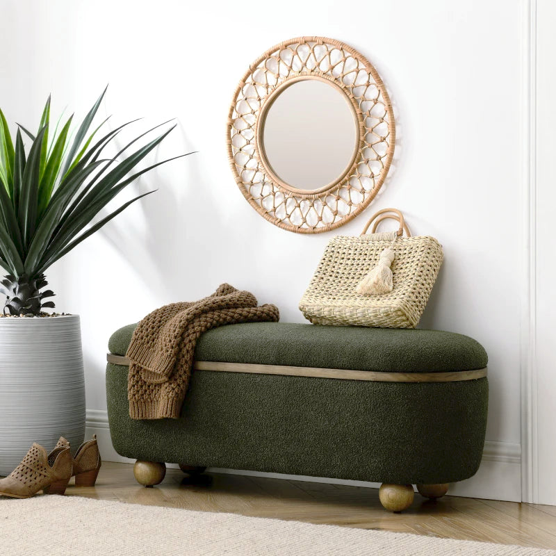 Upholstered Ottoman/Storage Bench