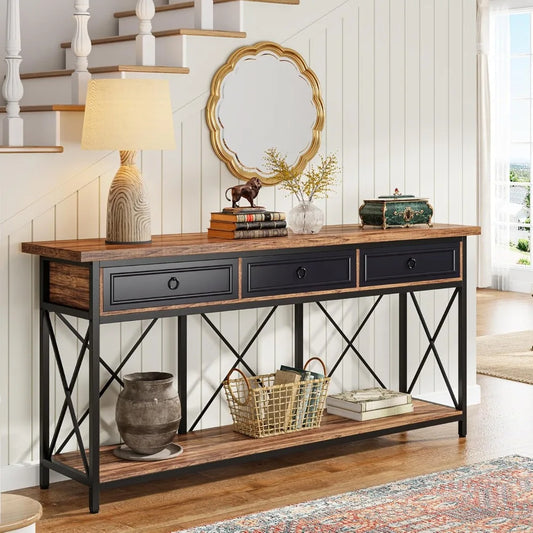 71" Farmhouse Console Table