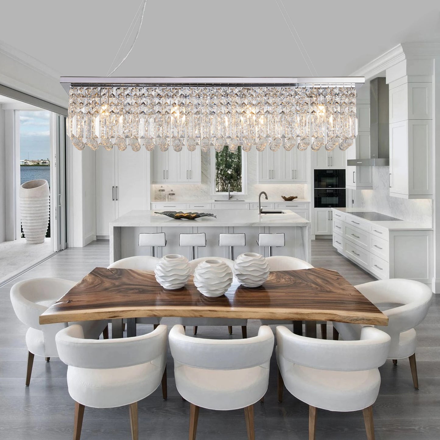Raindrop Crystal Chandelier
