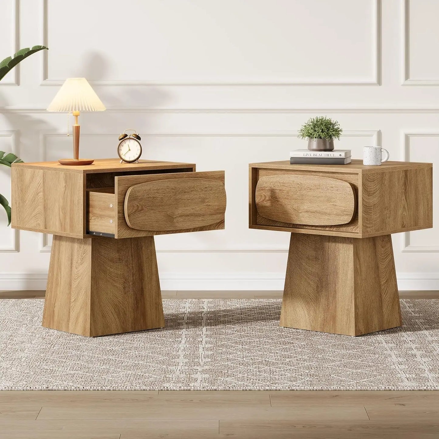 21" Mid Century Modern Nightstand