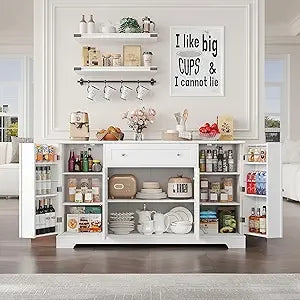 54" Modern Buffet Cabinet