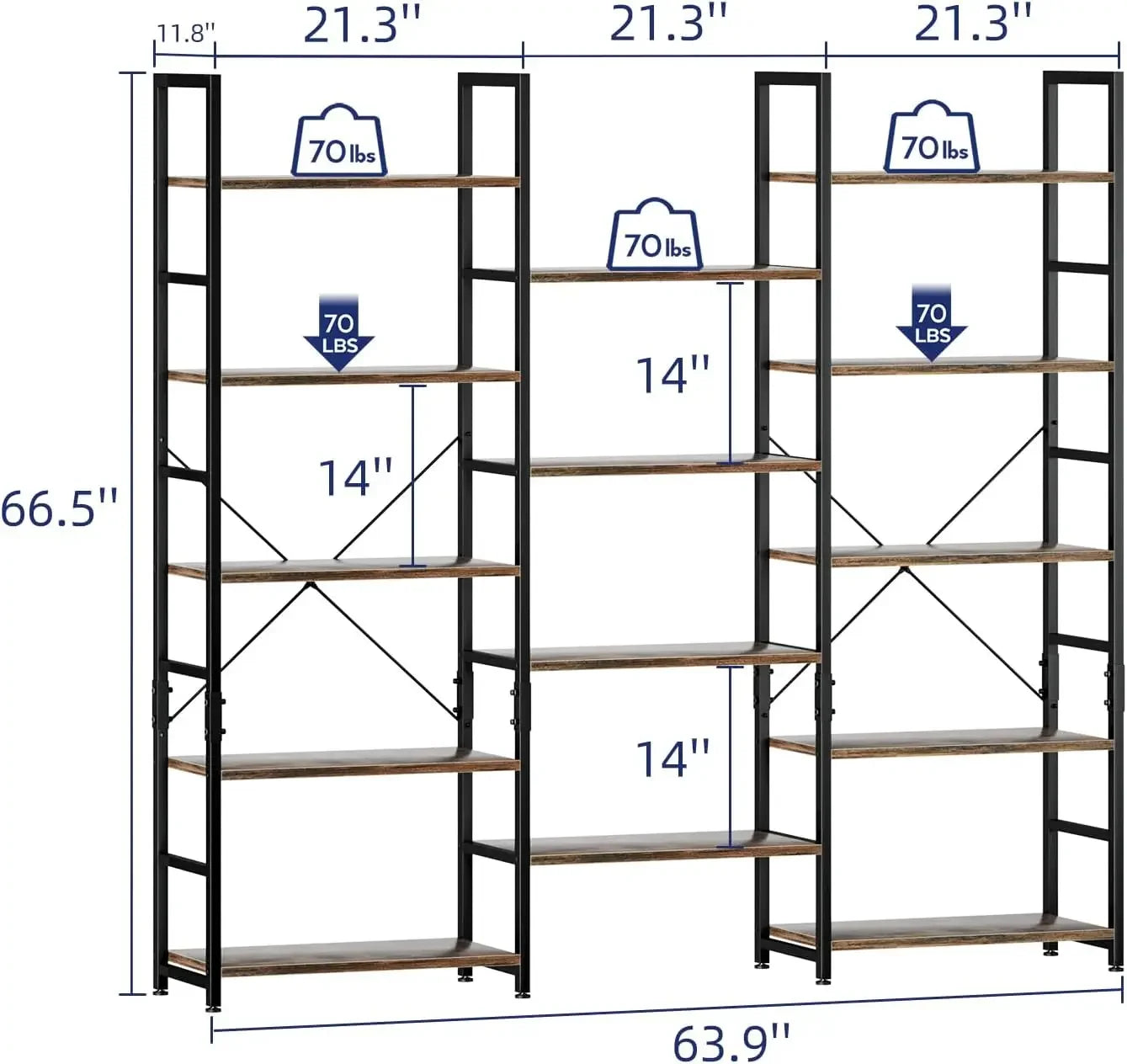 3 Layer Bookcase