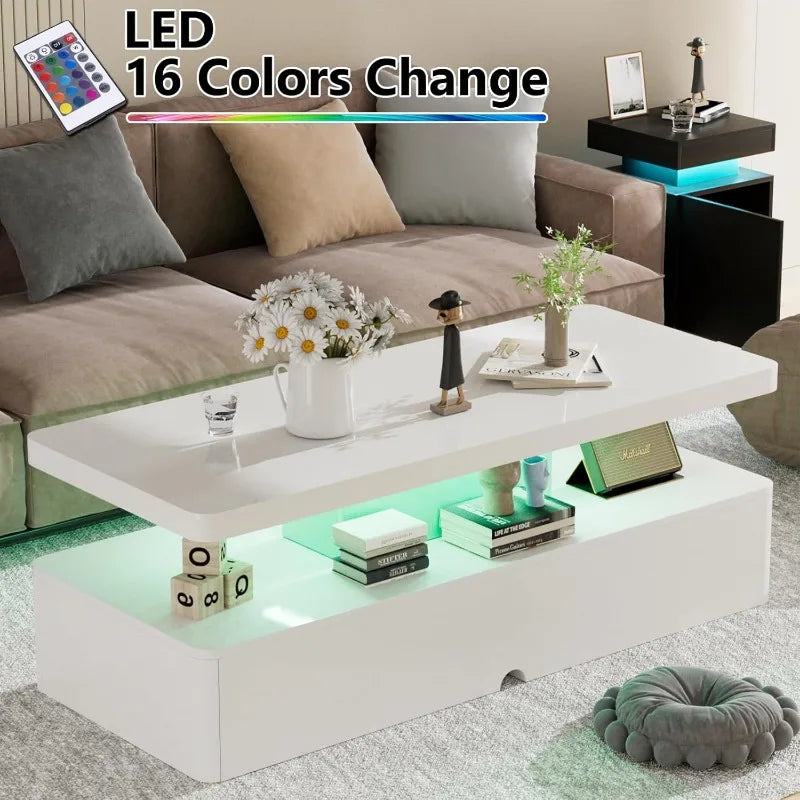 Modern LED Coffee Table