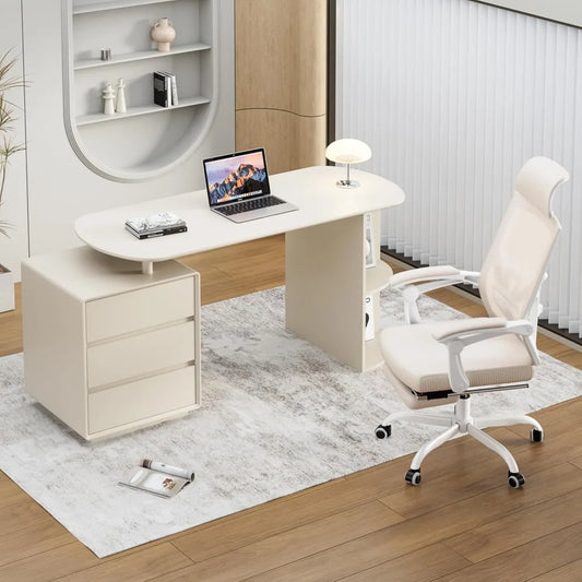 Home Office Desk and Chair Set