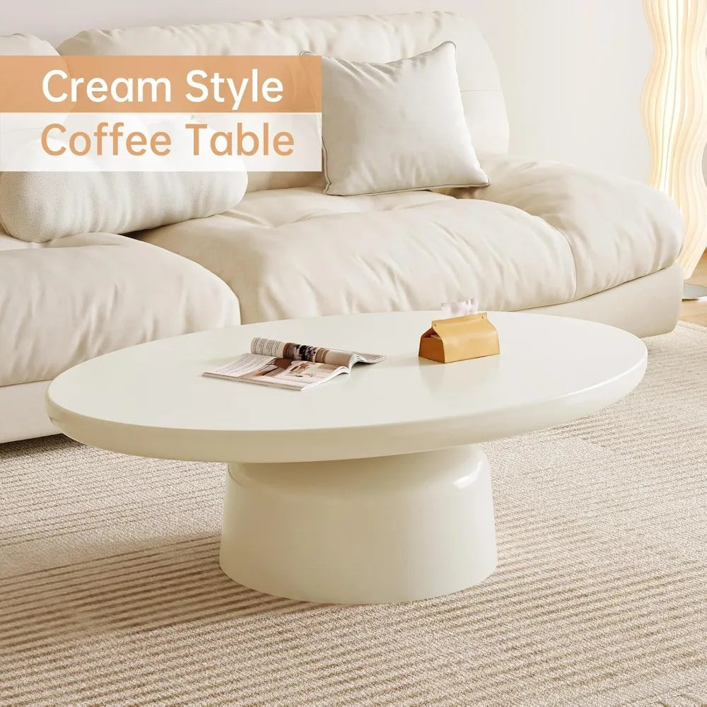Modern Oval Coffee Table