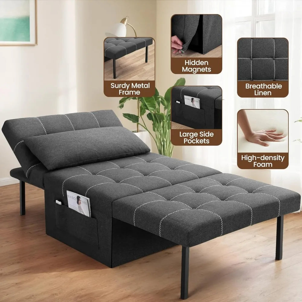 4 in 1 Multi-Function Folding Ottoman