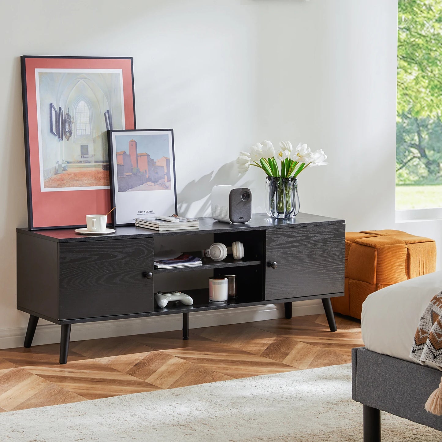 Wooden TV Stand/Entertainment Center