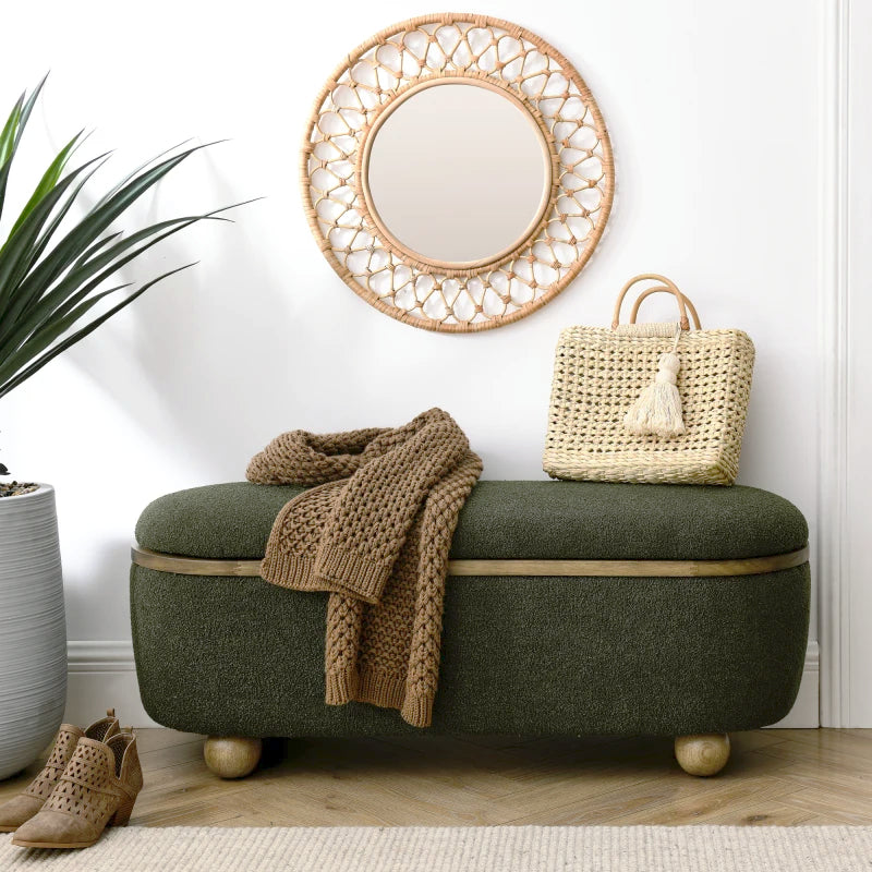 Upholstered Ottoman/Storage Bench