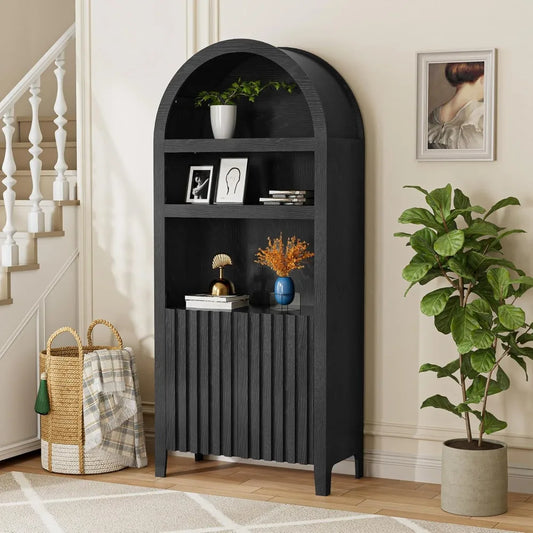 71" Tall Arched Display Cabinet