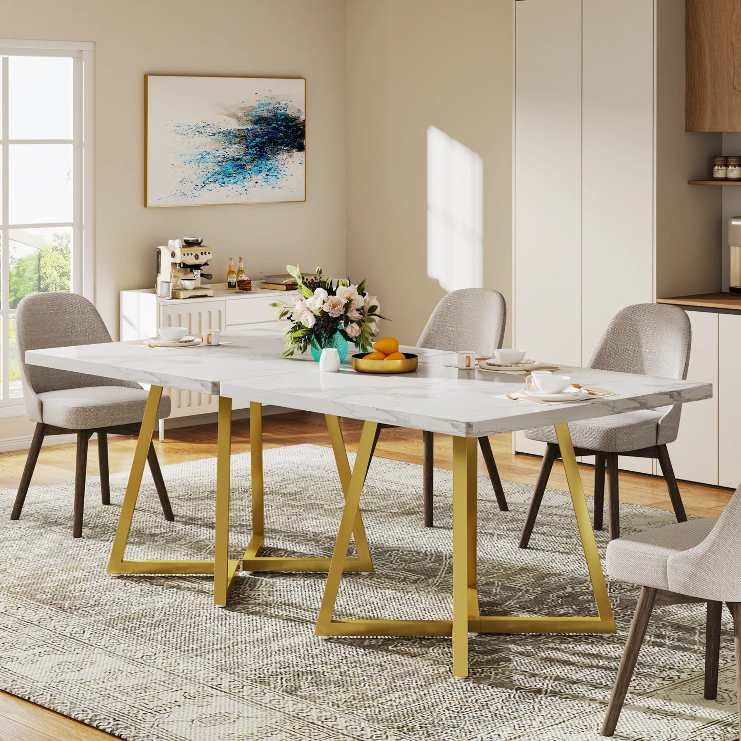 31.5" Square Dining Table
