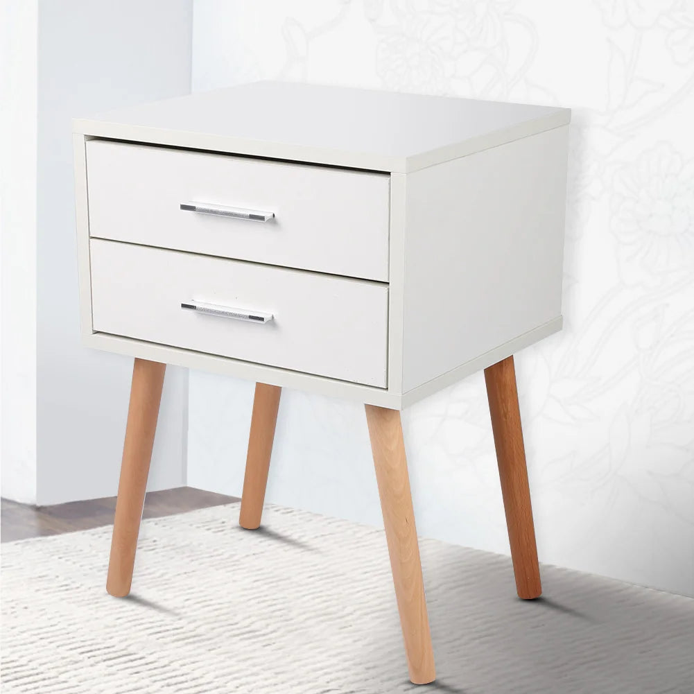 Classic 2-Drawer Nightstand