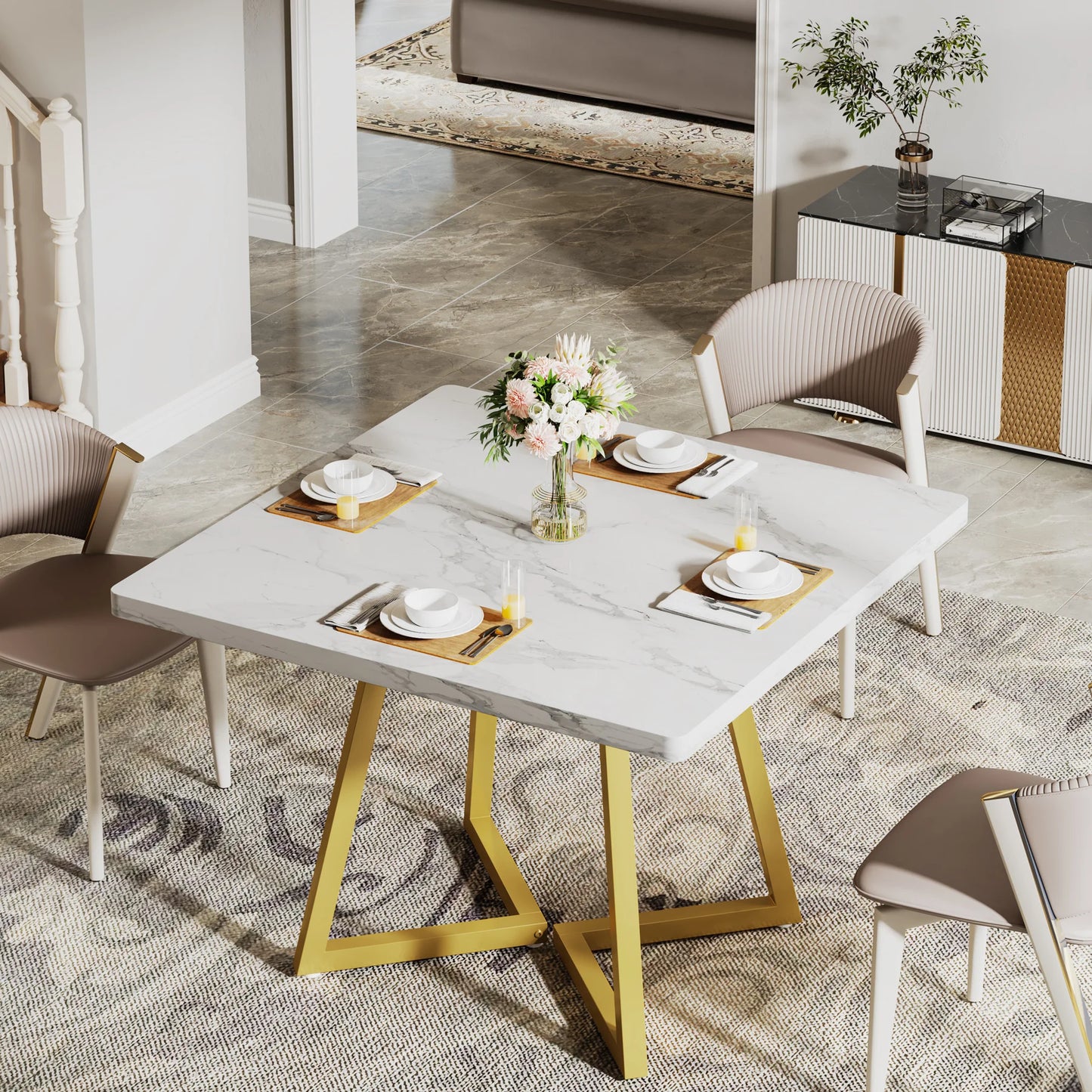31.5" Square Dining Table