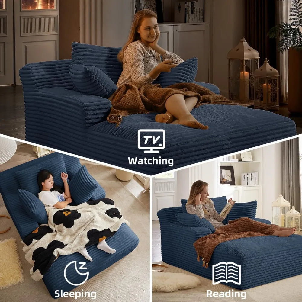 Oversized Chaise Lounge Chair