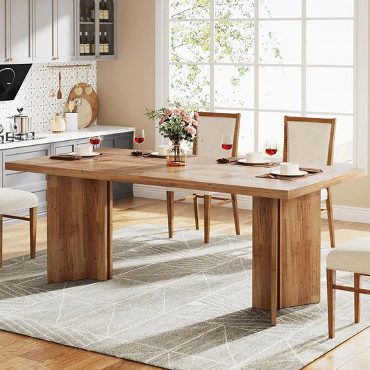 63" Farmhouse Dining Table