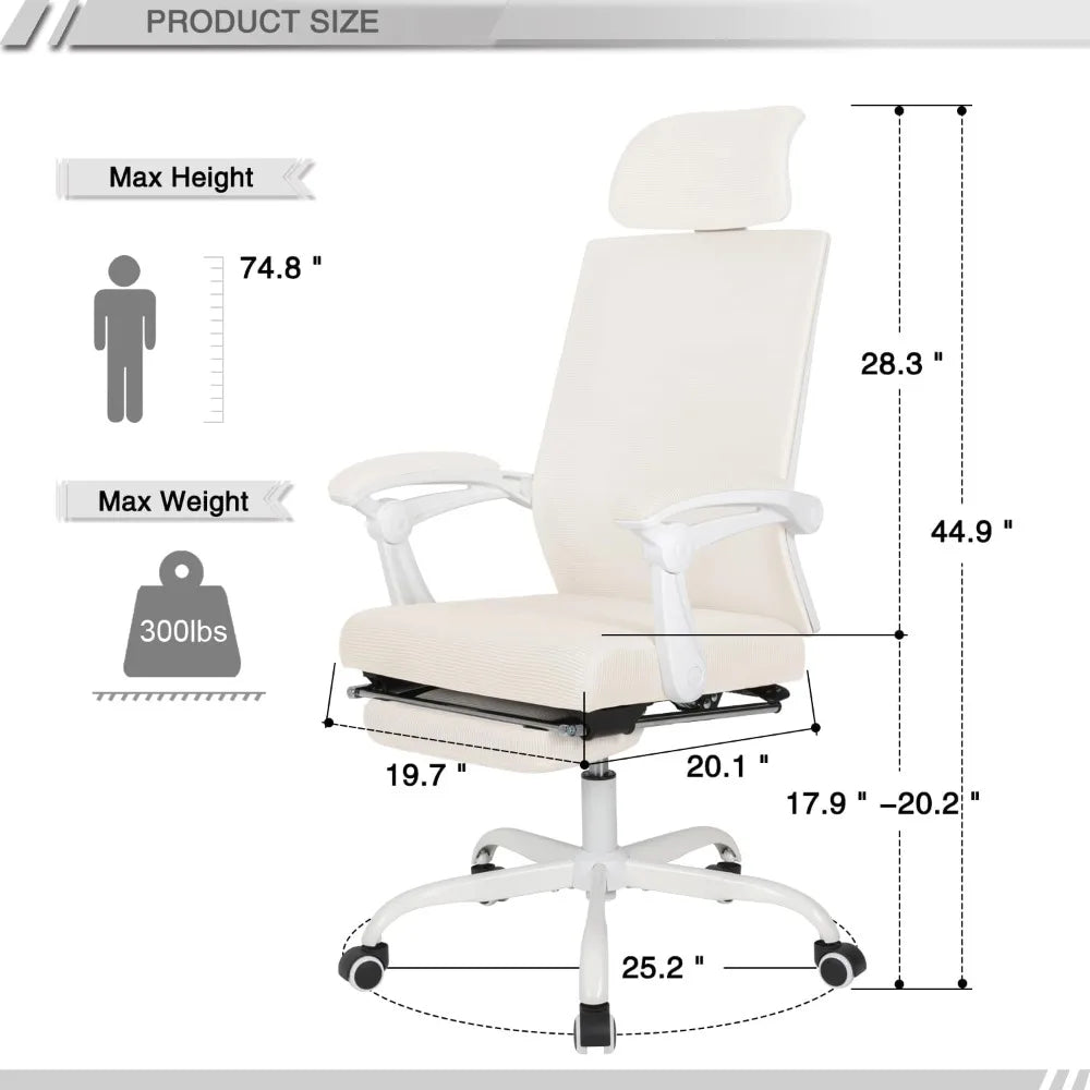 Home Office Desk and Chair Set
