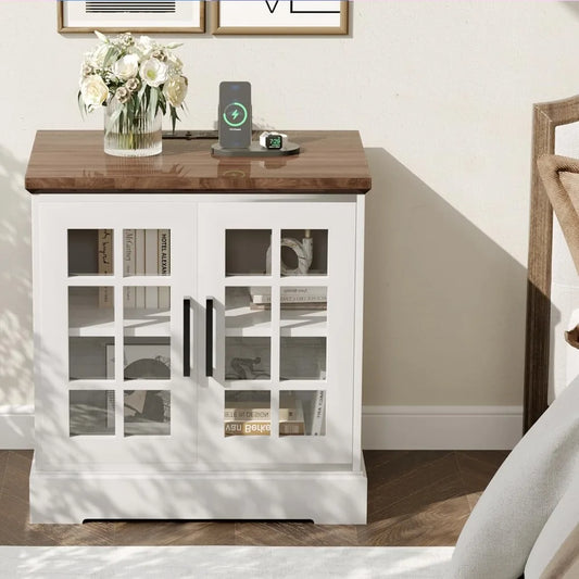 Classic White Nightstand/End Tables