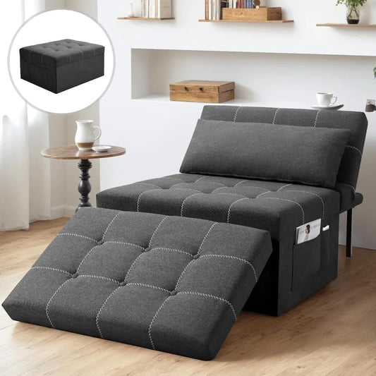 4 in 1 Multi-Function Folding Ottoman