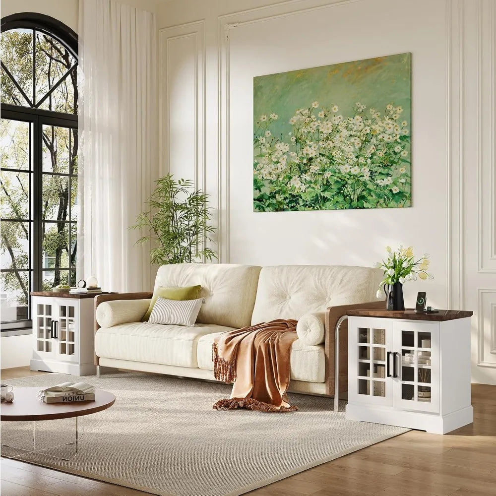 Classic White Nightstand/End Tables