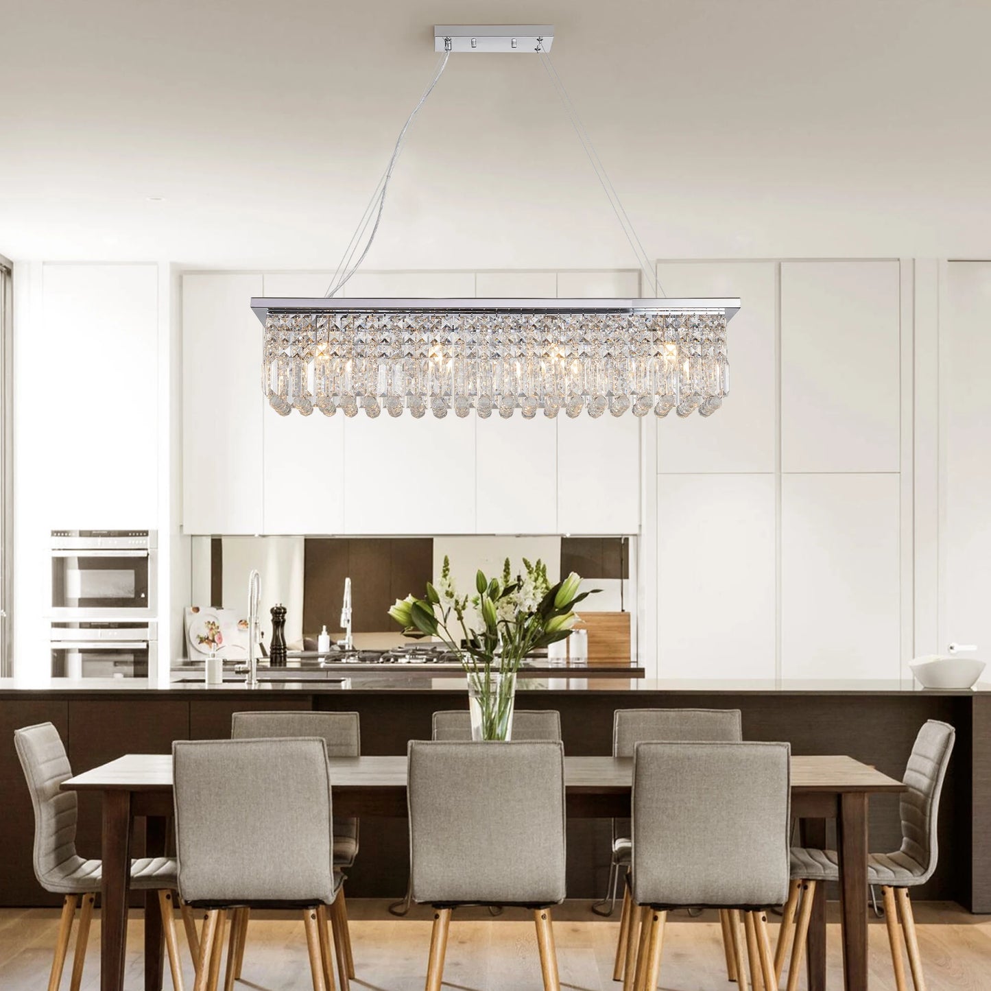 Raindrop Crystal Chandelier