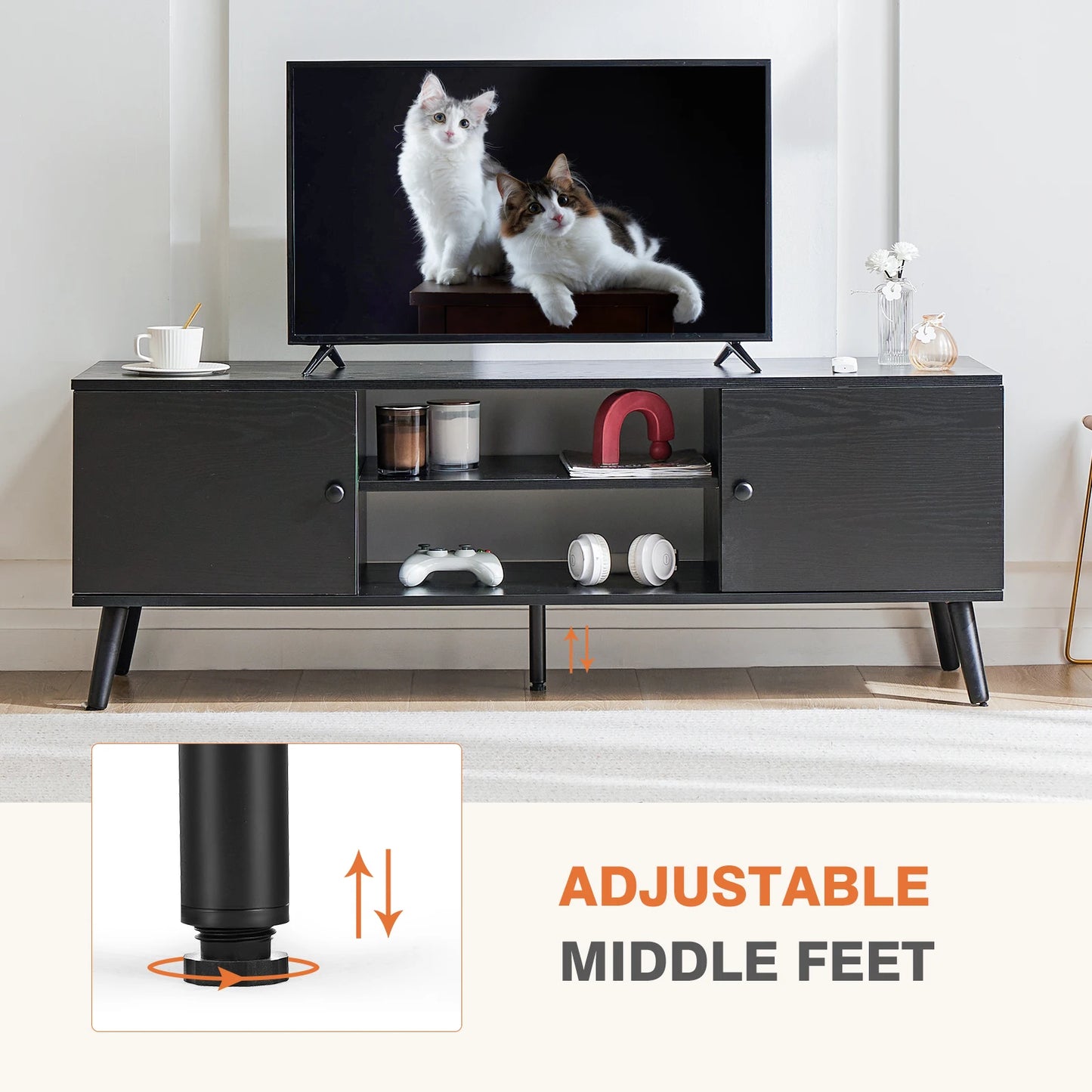 Wooden TV Stand/Entertainment Center
