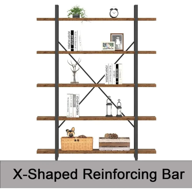 5 Tier Vintage Shelving