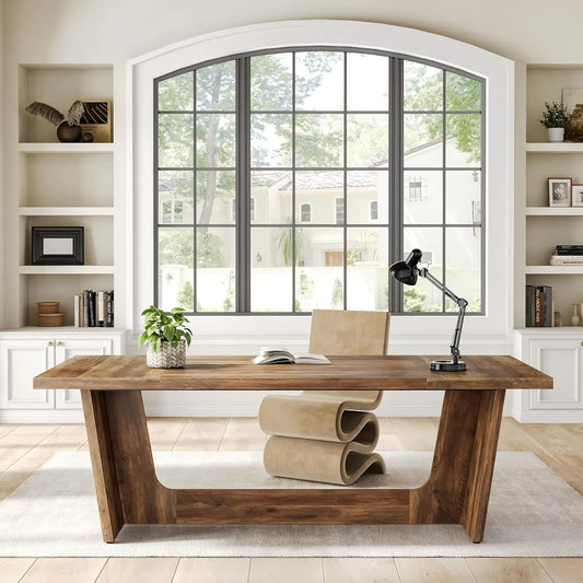 71" Modern Executive Desk