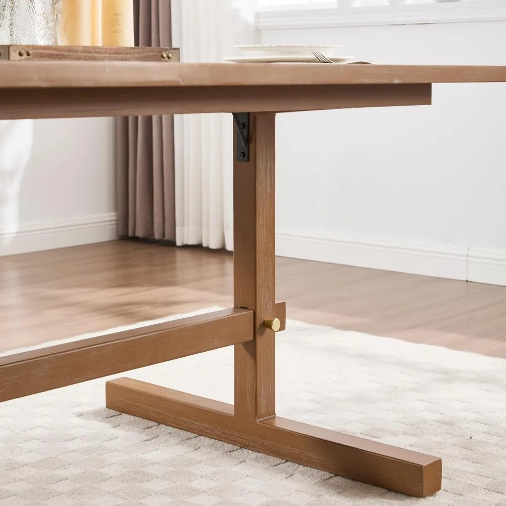 63" Farmhouse Dining Table