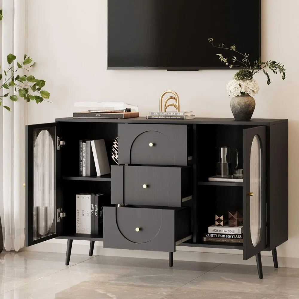 47" Arched Modern Buffet