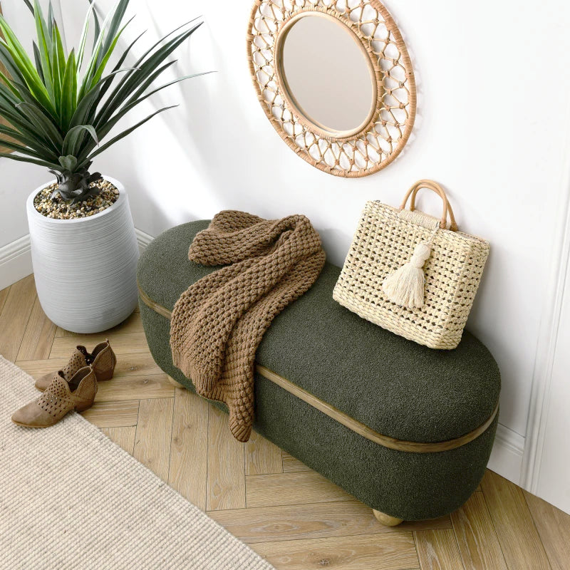 Upholstered Ottoman/Storage Bench
