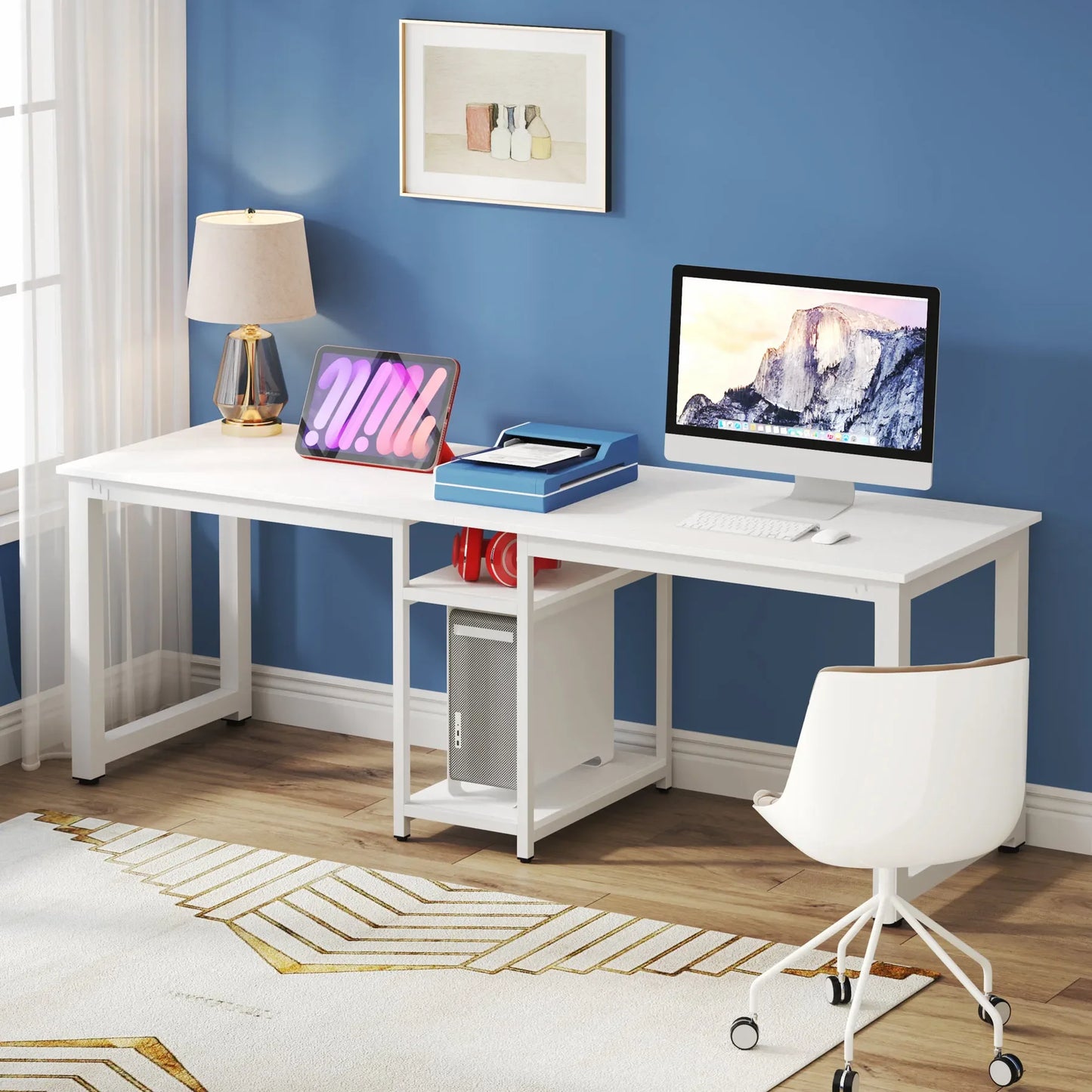 78" Long Computer Desk